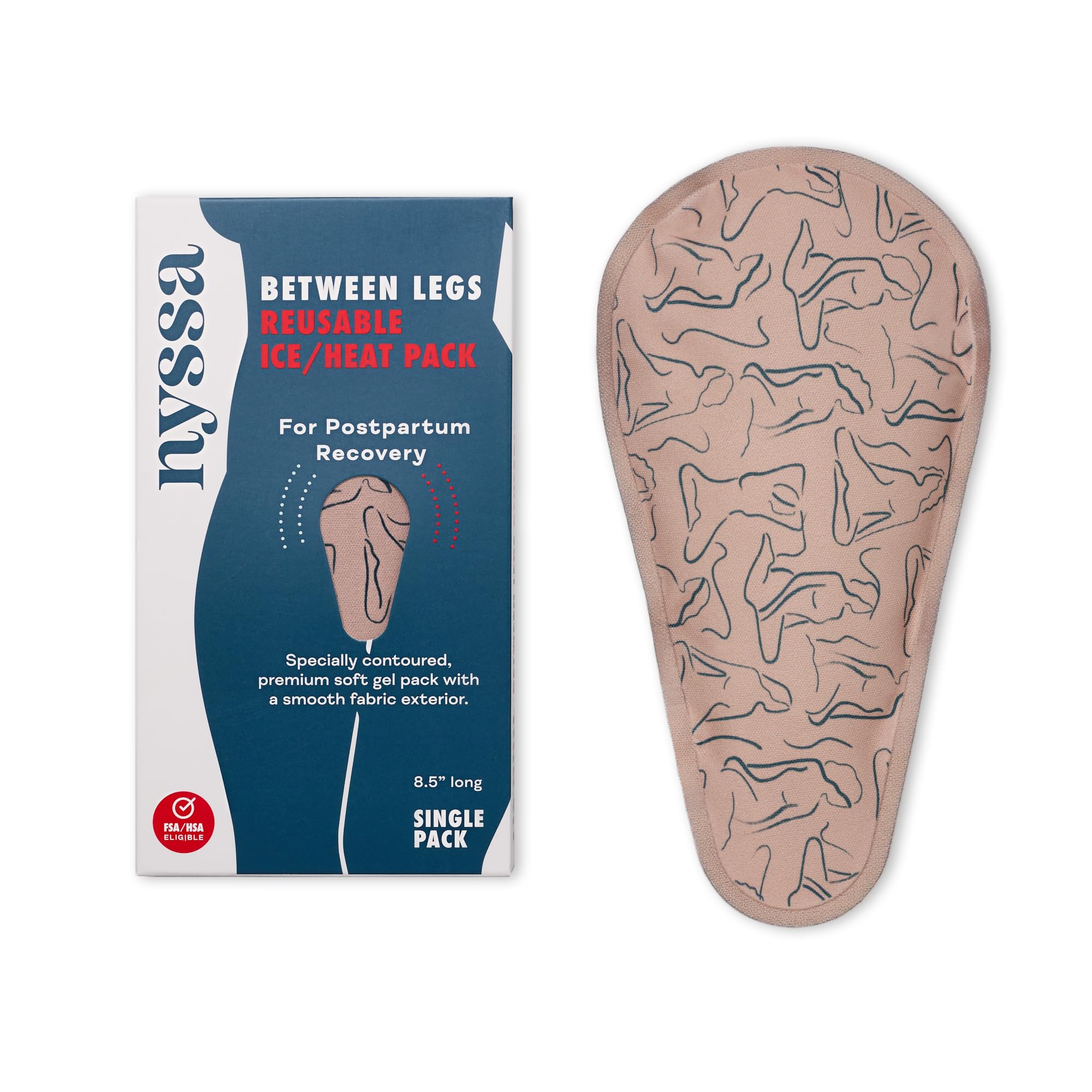 Amazon.com: Nyssa Between-Legs Ice/Heat Pack – Reusable Hot & Cold
